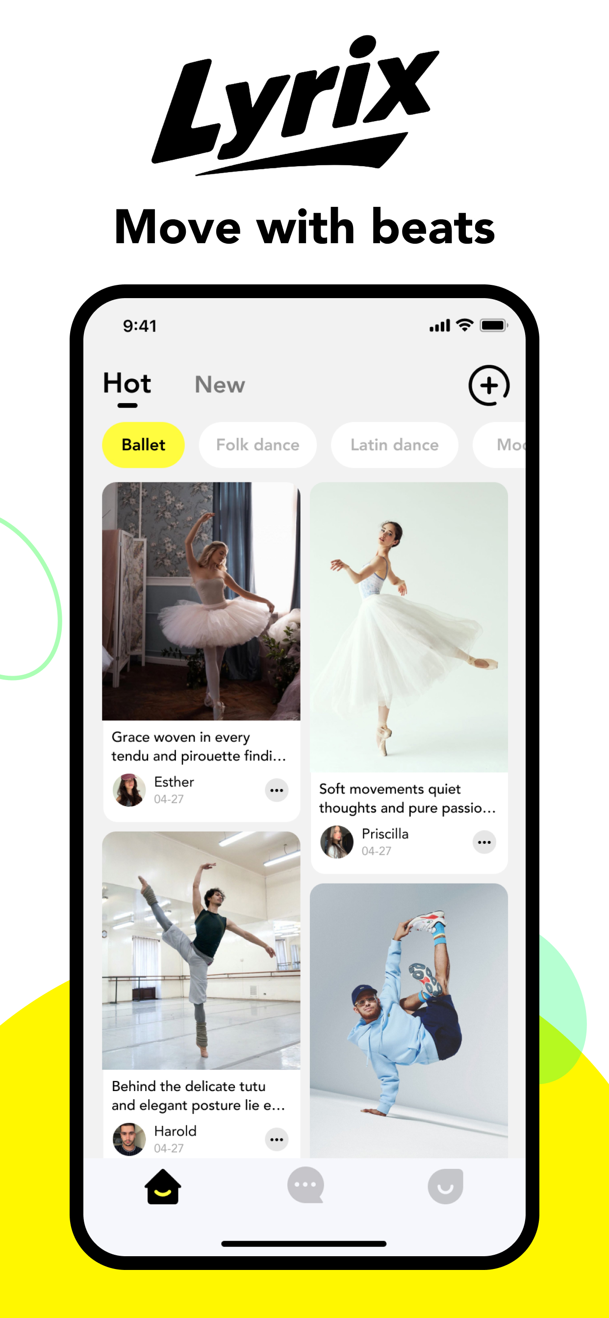 app screenshot feed